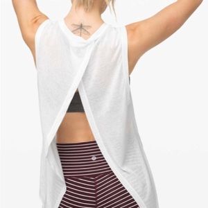 NWOT Lululemon open back tank